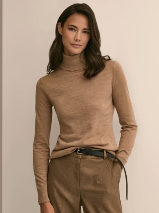 J. Crew Sweaters - J CREW Merino Wool turtleneck sz S